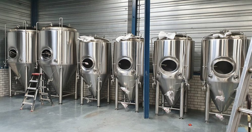 cervecería Europa,equipo de cervecería 1000L